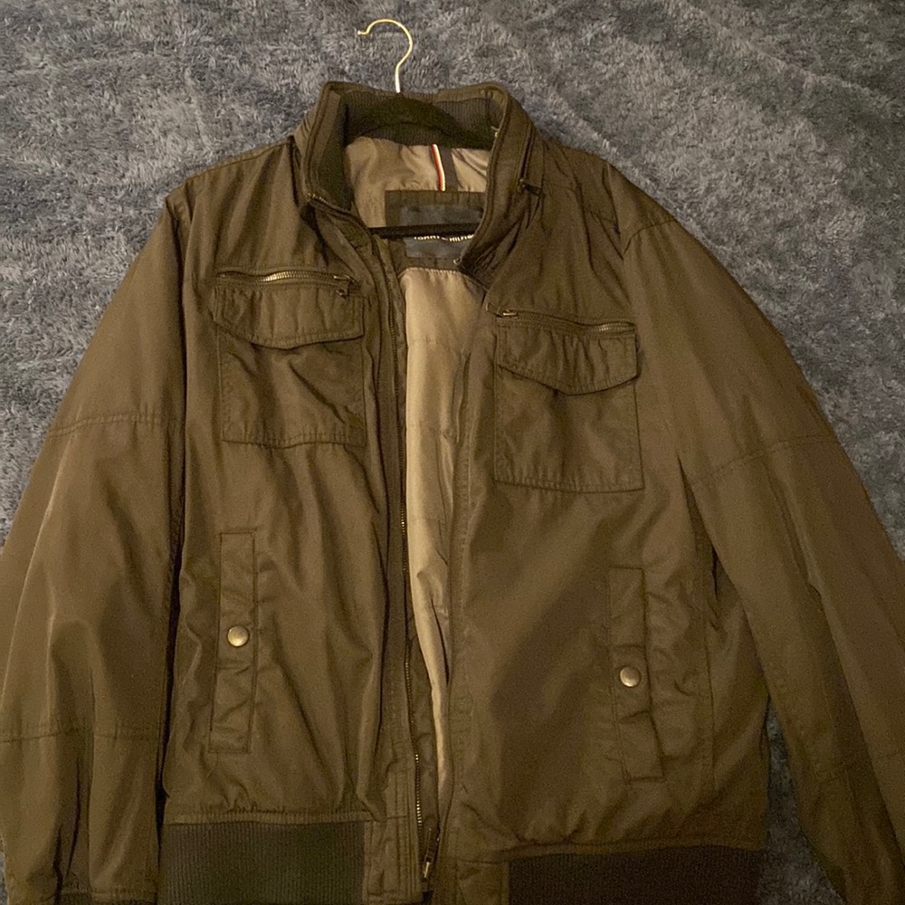 Tommy hilfiger bomber jacket XL